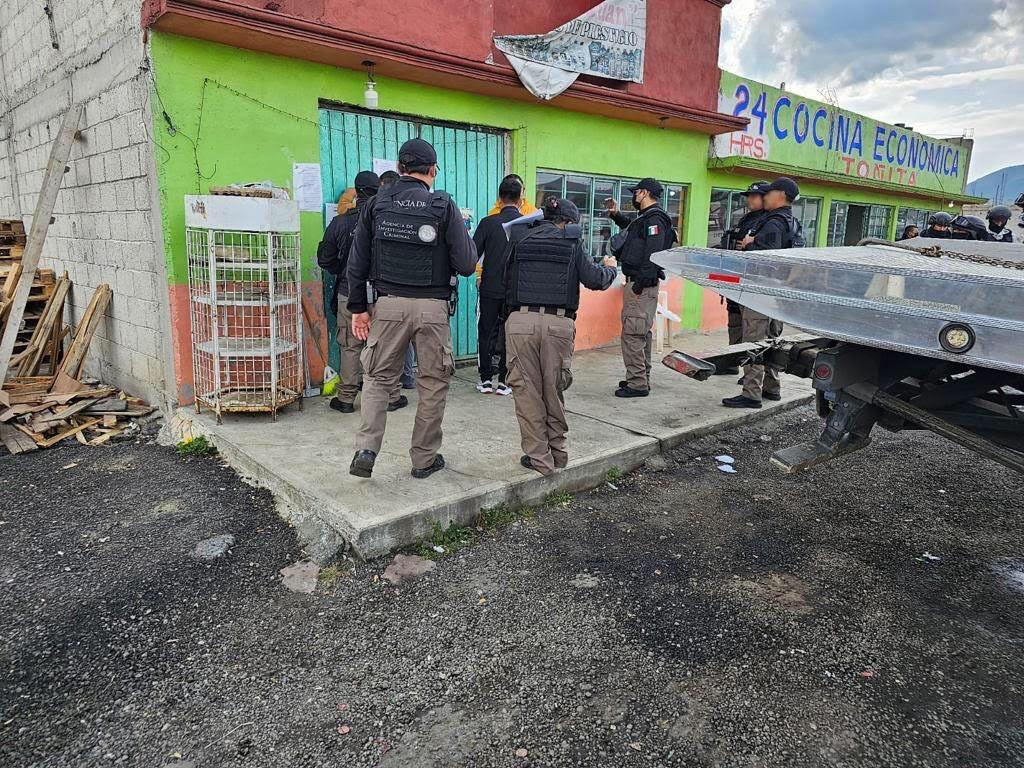 Cumplimenta la PFM orden de cateo por delitos en materia de hidrocarburos en Tlaxcala